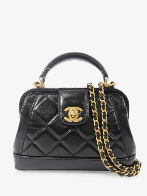 CHANEL Pre-Owned mallette à fermoir tourniquet CC
