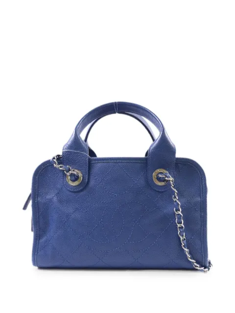 CHANEL Pre-Owned CC leather tote bag