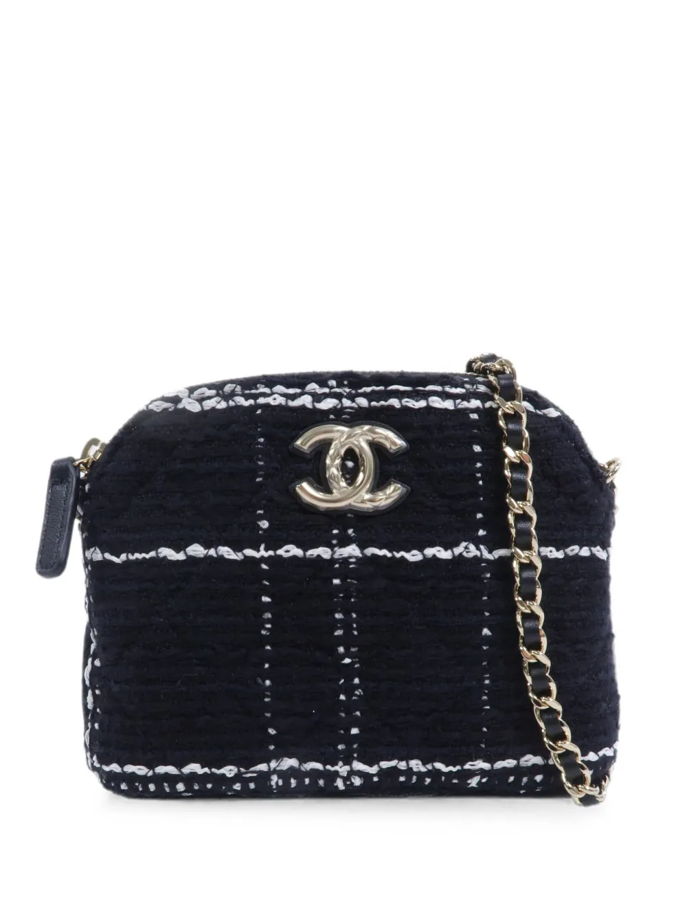 CHANEL Pre-Owned interlocking-CC shoulder bag - Nero