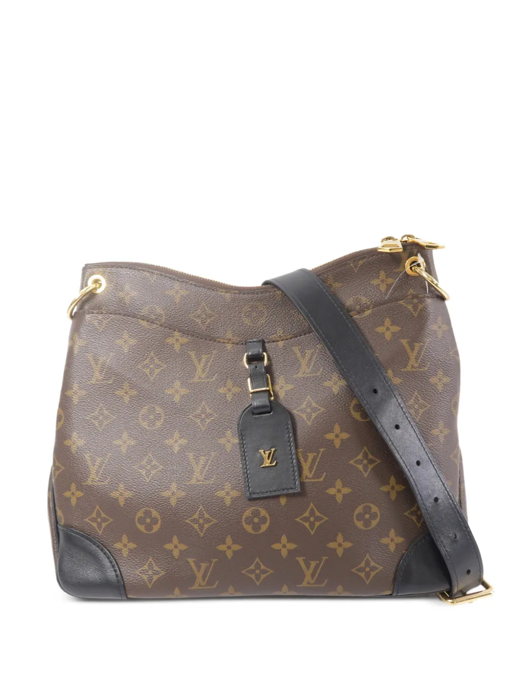 Louis Vuitton Pre-Owned Odeon Schultertasche mit Monogrammmuster - Braun