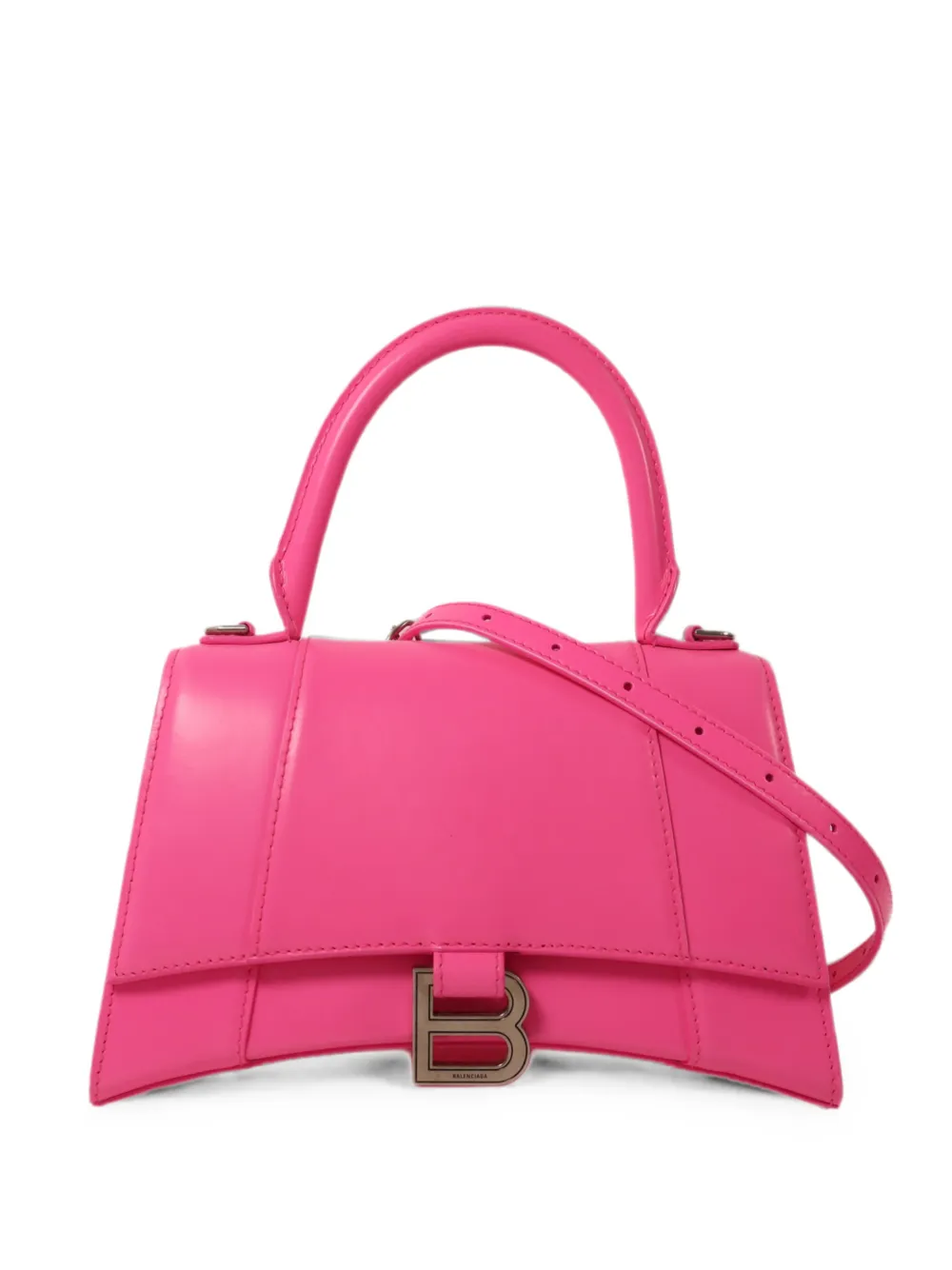 Balenciaga Pre-Owned Hourglass leather tote bag - Rosa