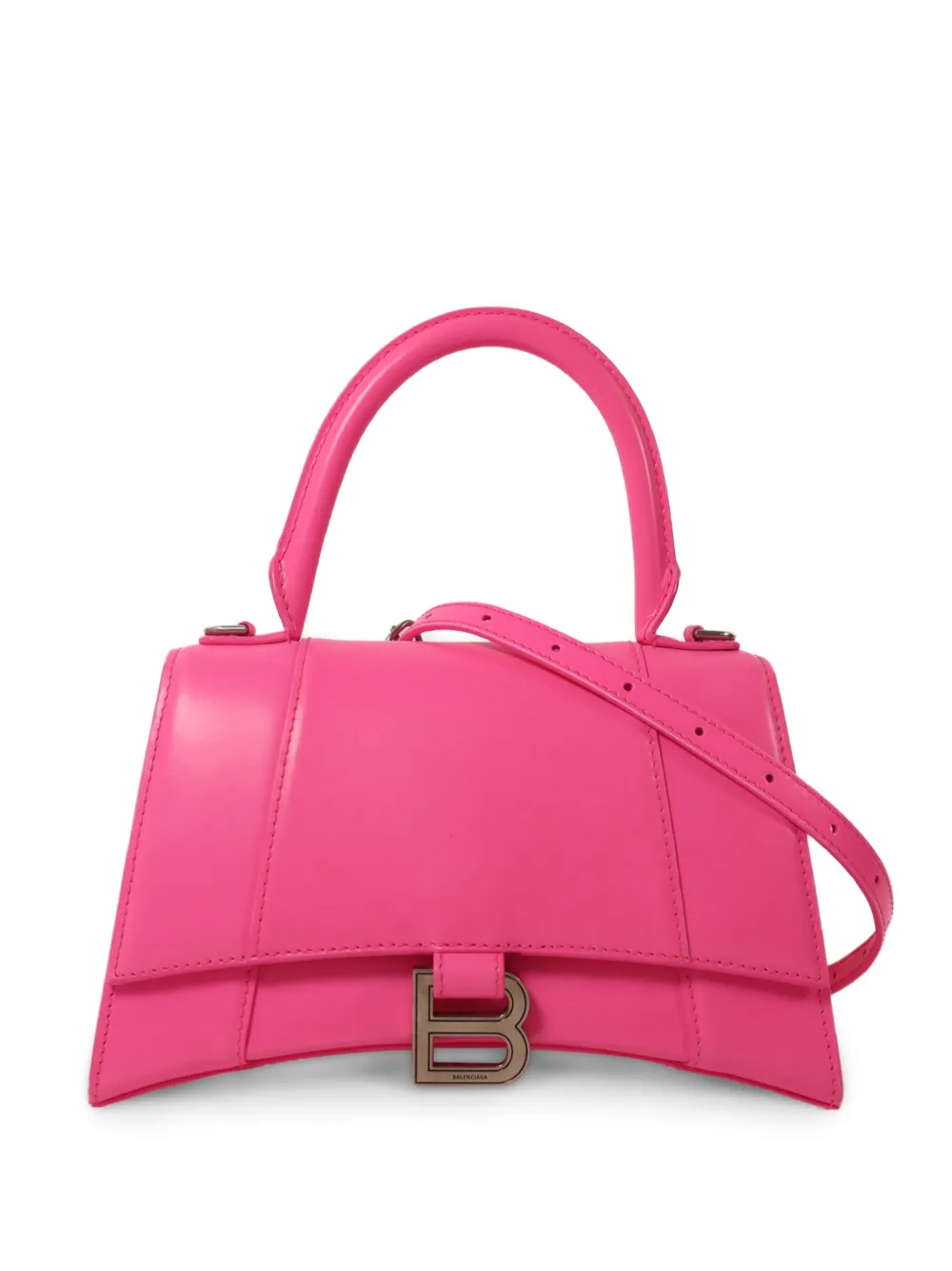 Balenciaga Pre-Owned Hourglass leather tote bag - Rosa