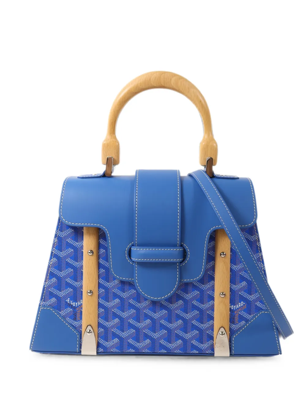 Goyard Pre-Owned Borsa a mano Saigon PM - Blu