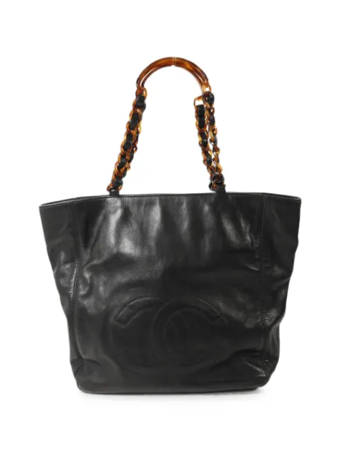 CHANEL Pre-Owned bolso shopper con logo CC