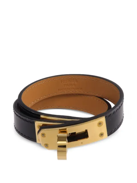 Hermès Pre-Owned Kelly Double Tour calfskin bracelet