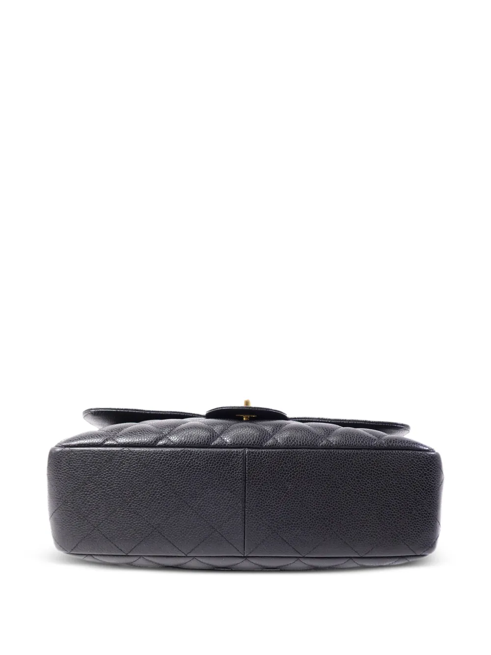 CHANEL Pre-Owned CC gewatteerde schoudertas met draaislot Zwart