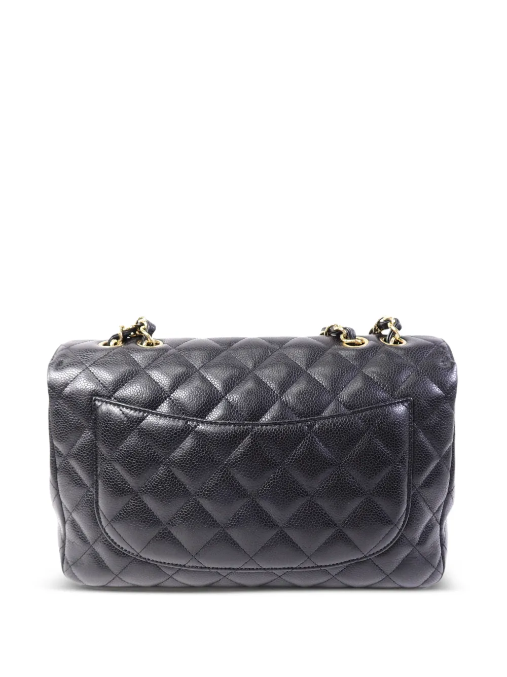 CHANEL Pre-Owned CC gewatteerde schoudertas met draaislot Zwart