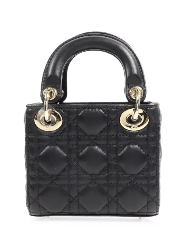 Christian Dior Pre-Owned レディ ディオール ハンドバッグ マイクロ