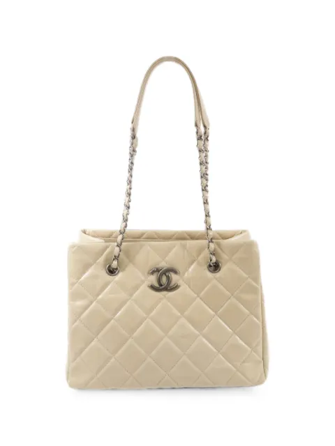 CHANEL Pre-Owned interlocking-CC tote bag