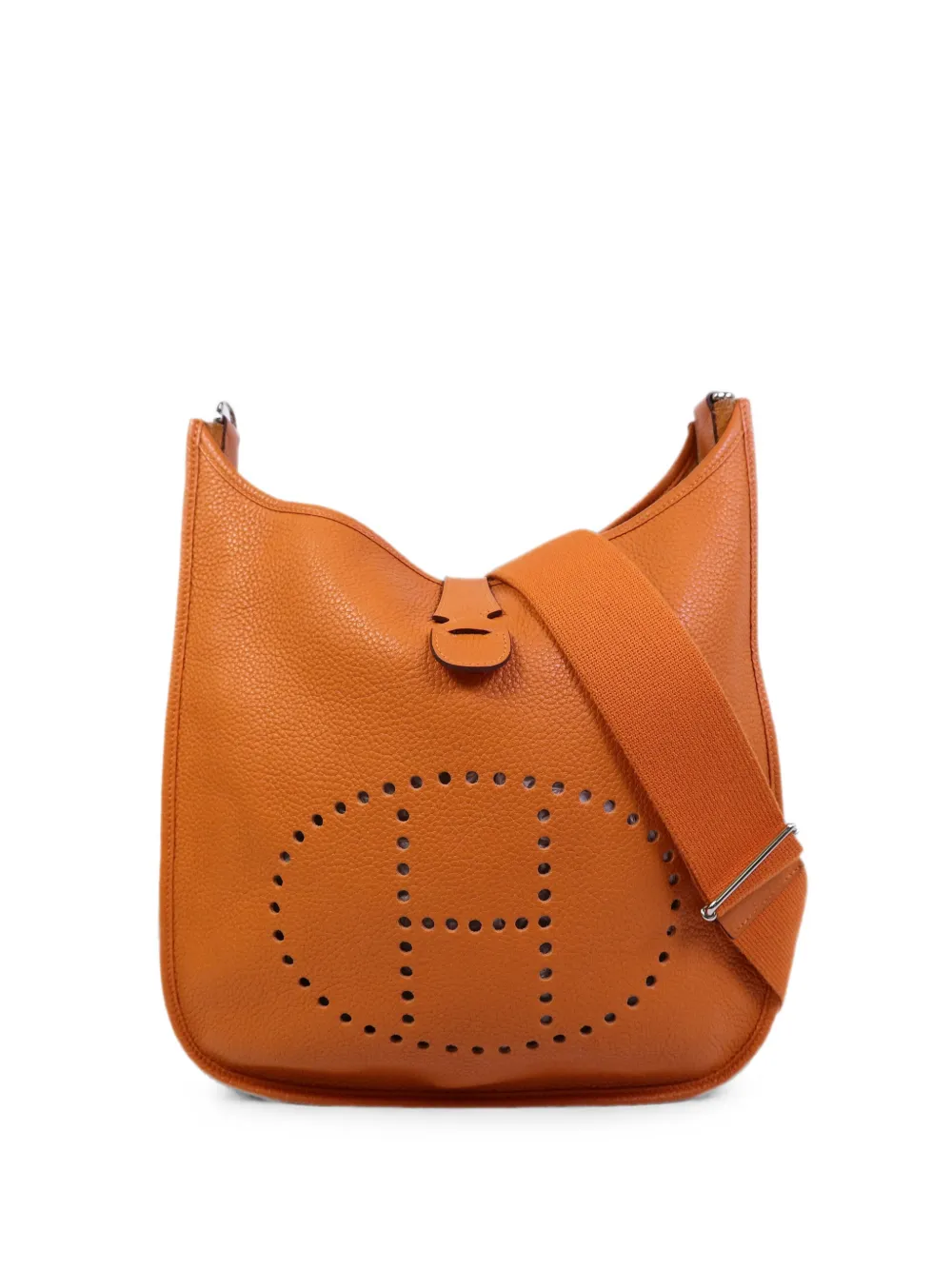Hermès Pre-Owned 2012 PM Evelyne shoulder bag - Arancione