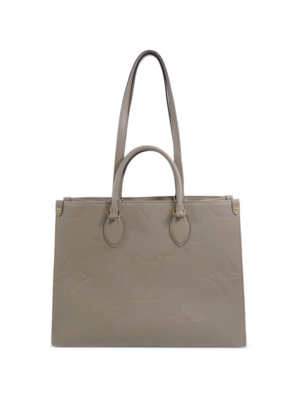 Louis Vuitton Pre-Owned Borsa a spalla Monogram Empreinte On The Go - Toni neutri