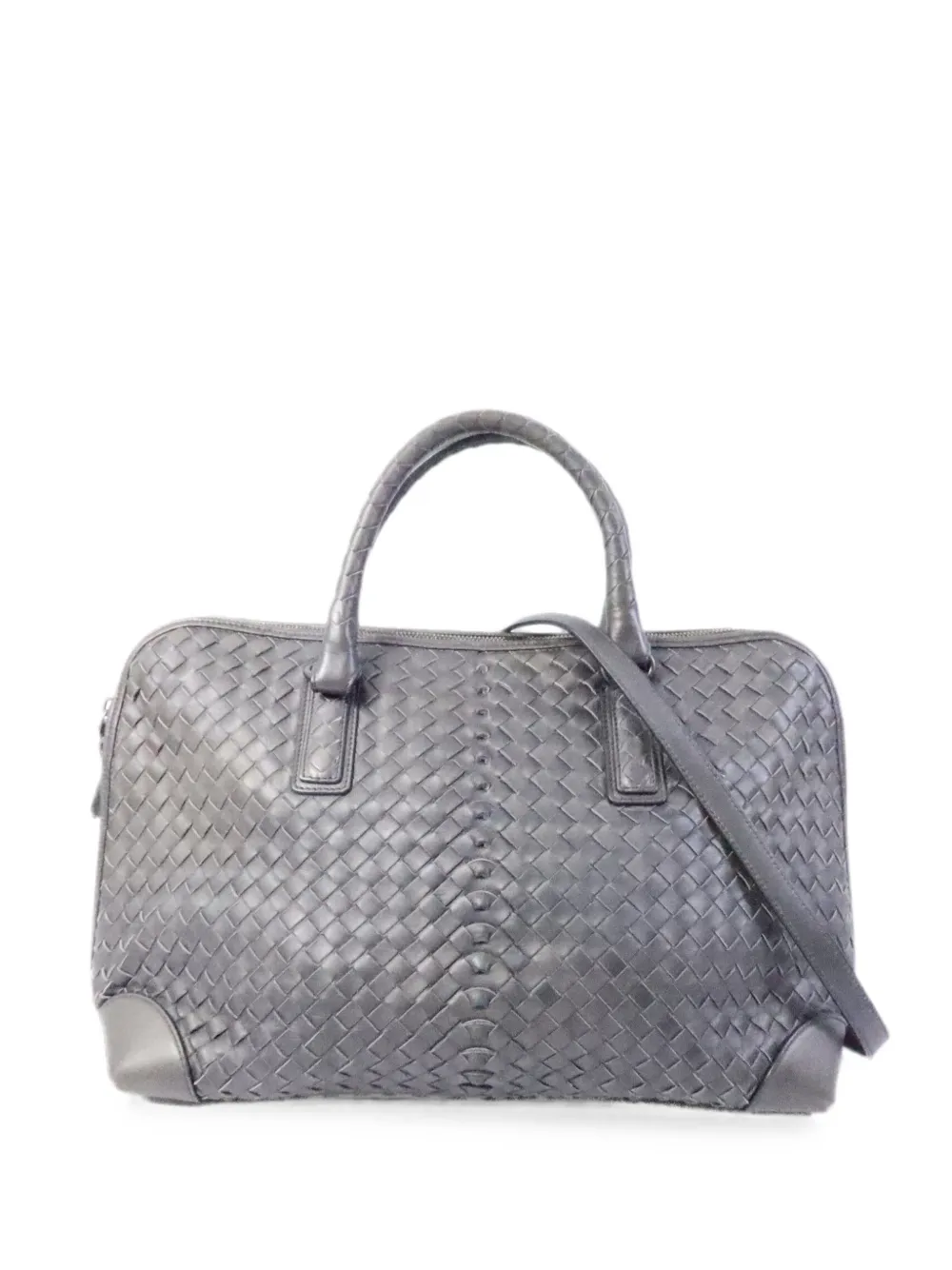 Bottega Veneta Pre-Owned Intrecciato tote bag - Grigio