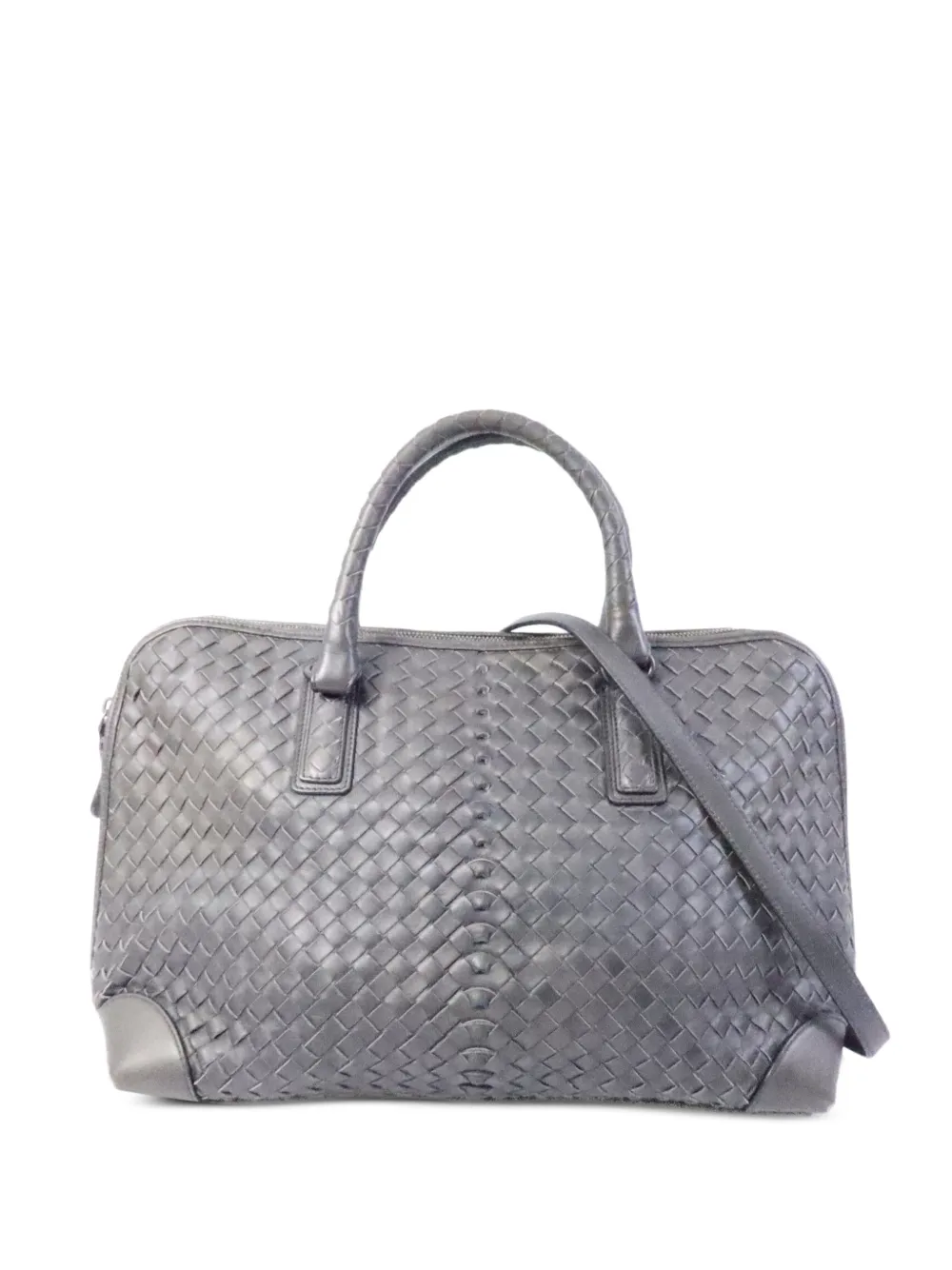 Bottega Veneta Pre-Owned Intrecciato tote bag - Grau