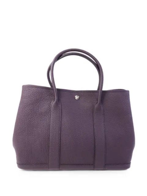 Hermès Pre-Owned 2019 PM Garden Party leather handbag