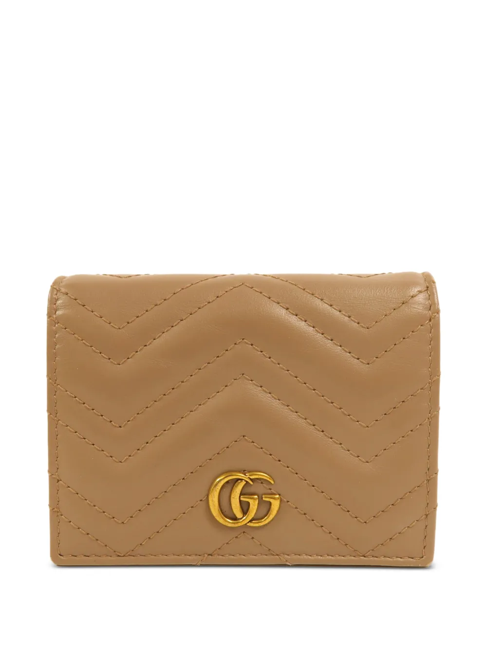 Gucci Pre-Owned Portafoglio GG Marmont trapuntato - Toni neutri
