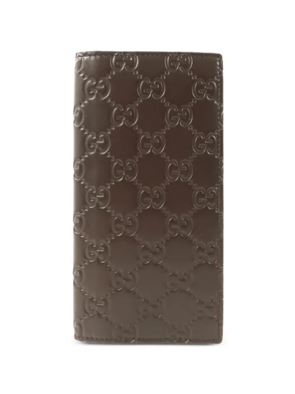 Gucci Pre-owned GG Bifold Wallet in Brown
