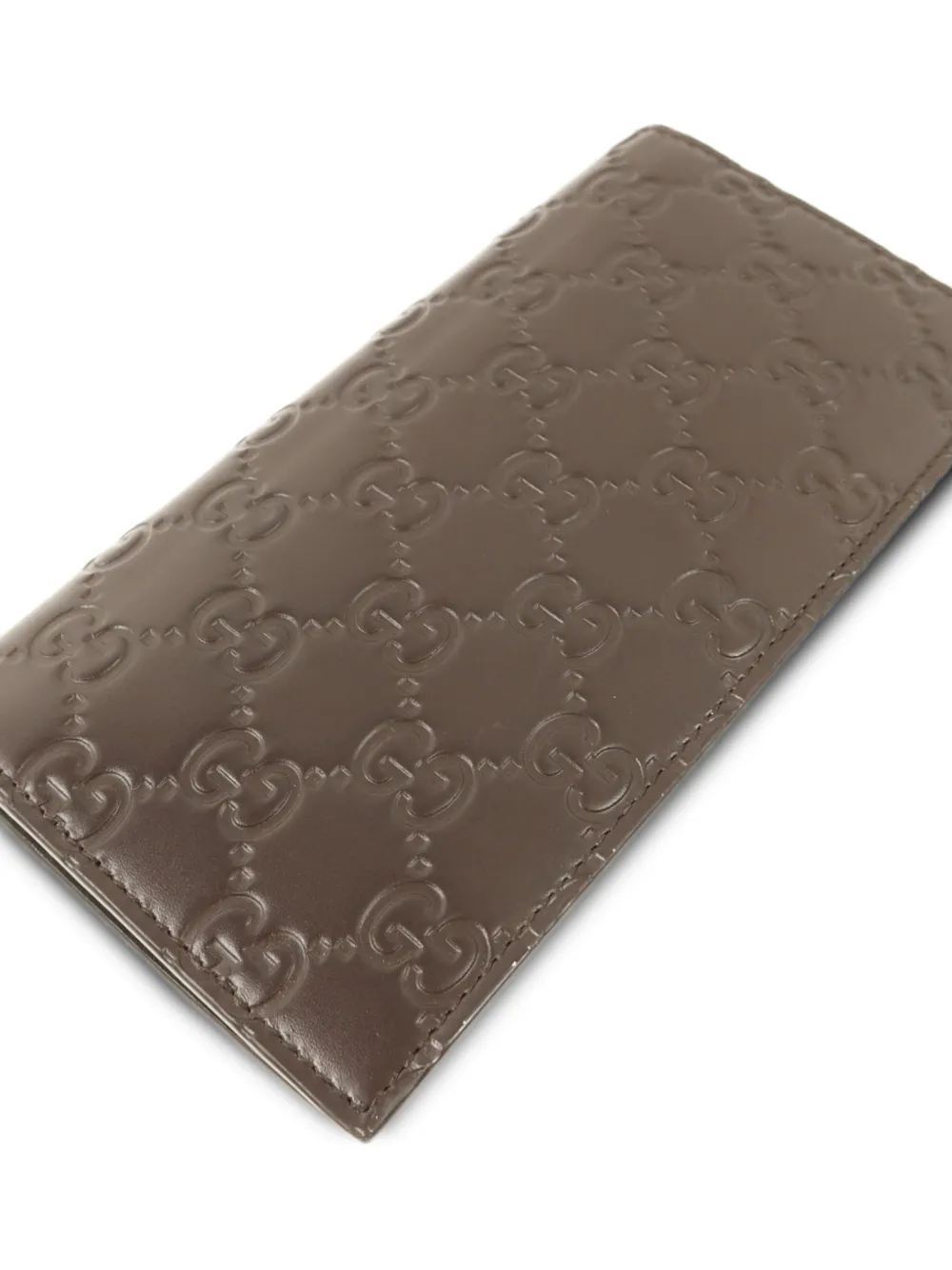 Gucci Pre-owned GG Bifold Wallet in Brown, view 4