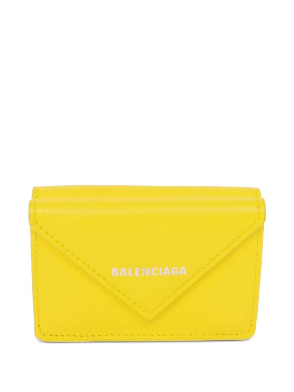 Balenciaga Pre-Owned Faltbares Portemonnaie - Gelb