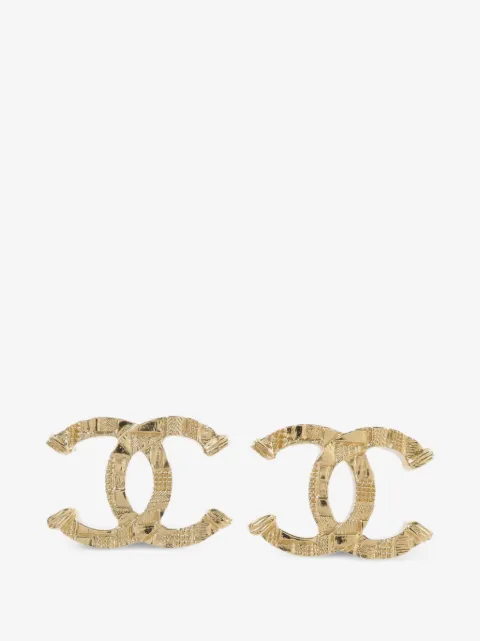 CHANEL Pre-Owned CC earrings