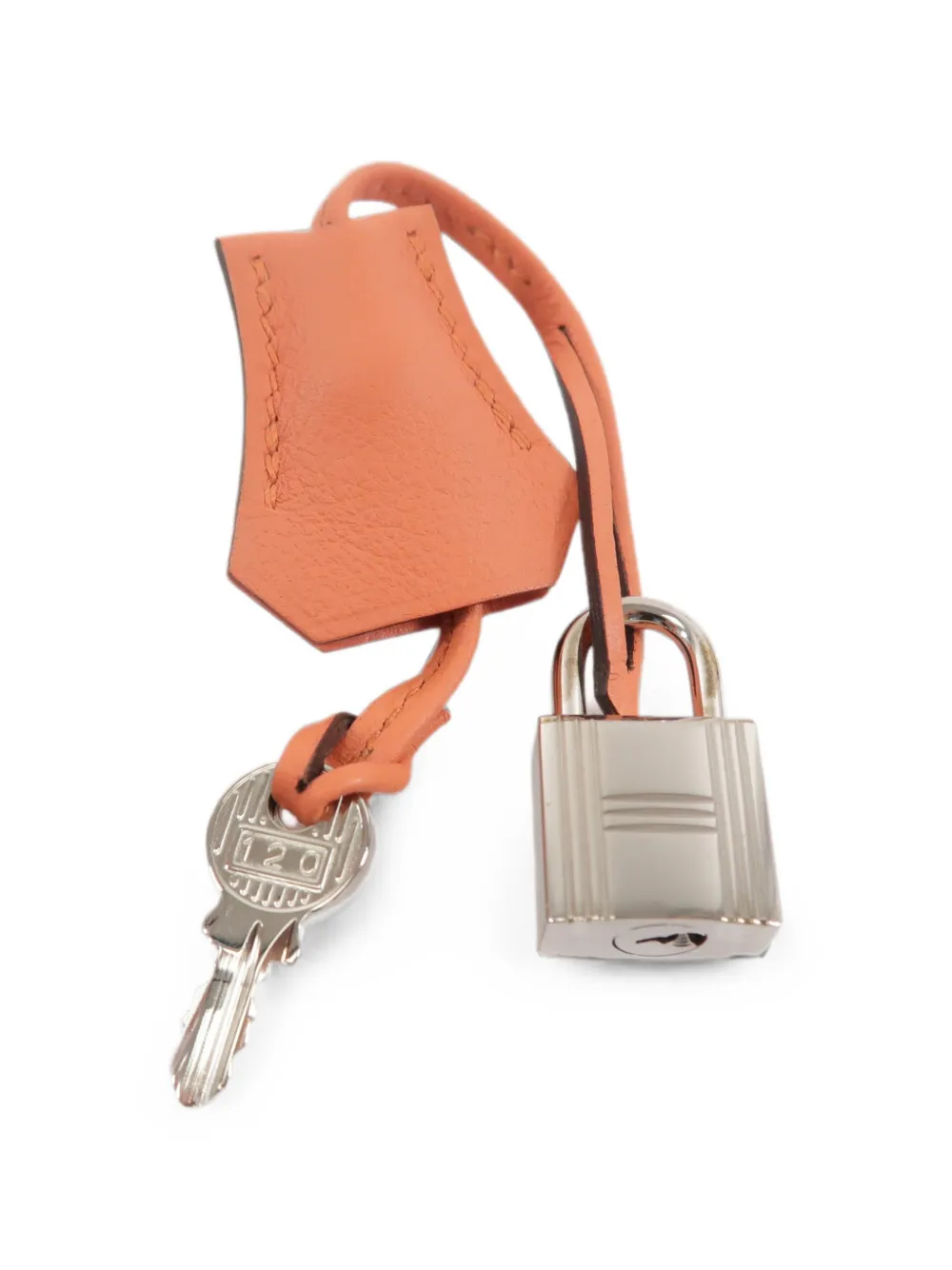 Hermès Pre-Owned 20 Toolbox leren schoudertas Oranje
