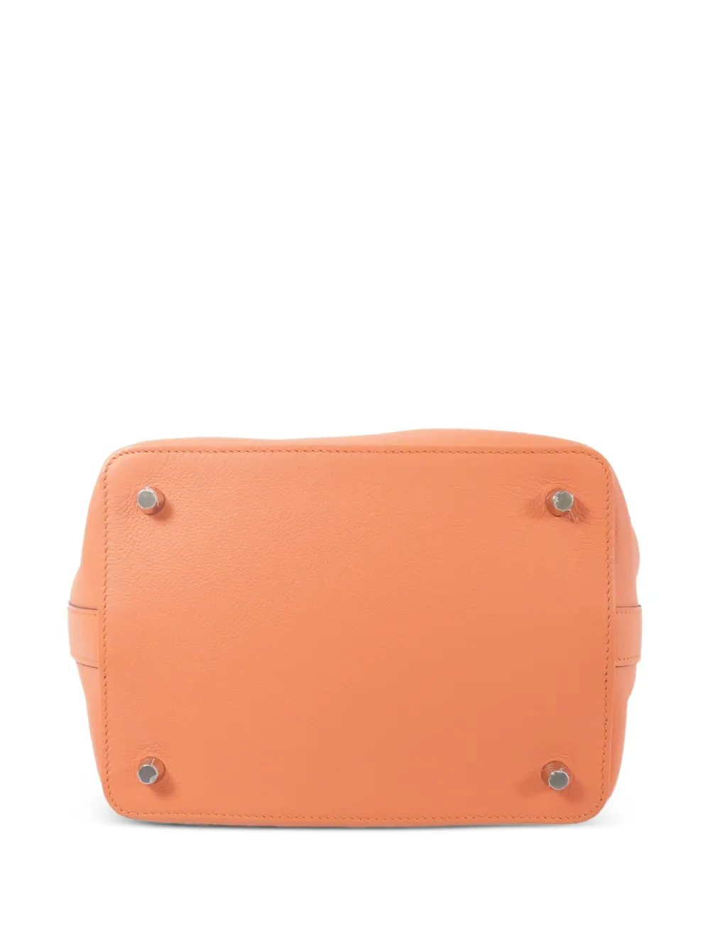 Hermès Pre-Owned 20 Toolbox leren schoudertas Oranje