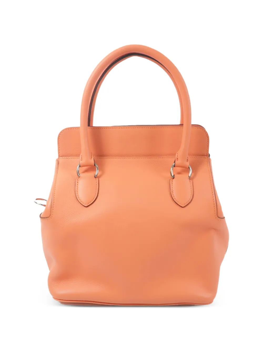 Hermès Pre-Owned 20 Toolbox leren schoudertas Oranje