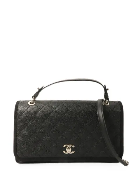 CHANEL Pre-Owned turn-lock-fastening shoulder bag