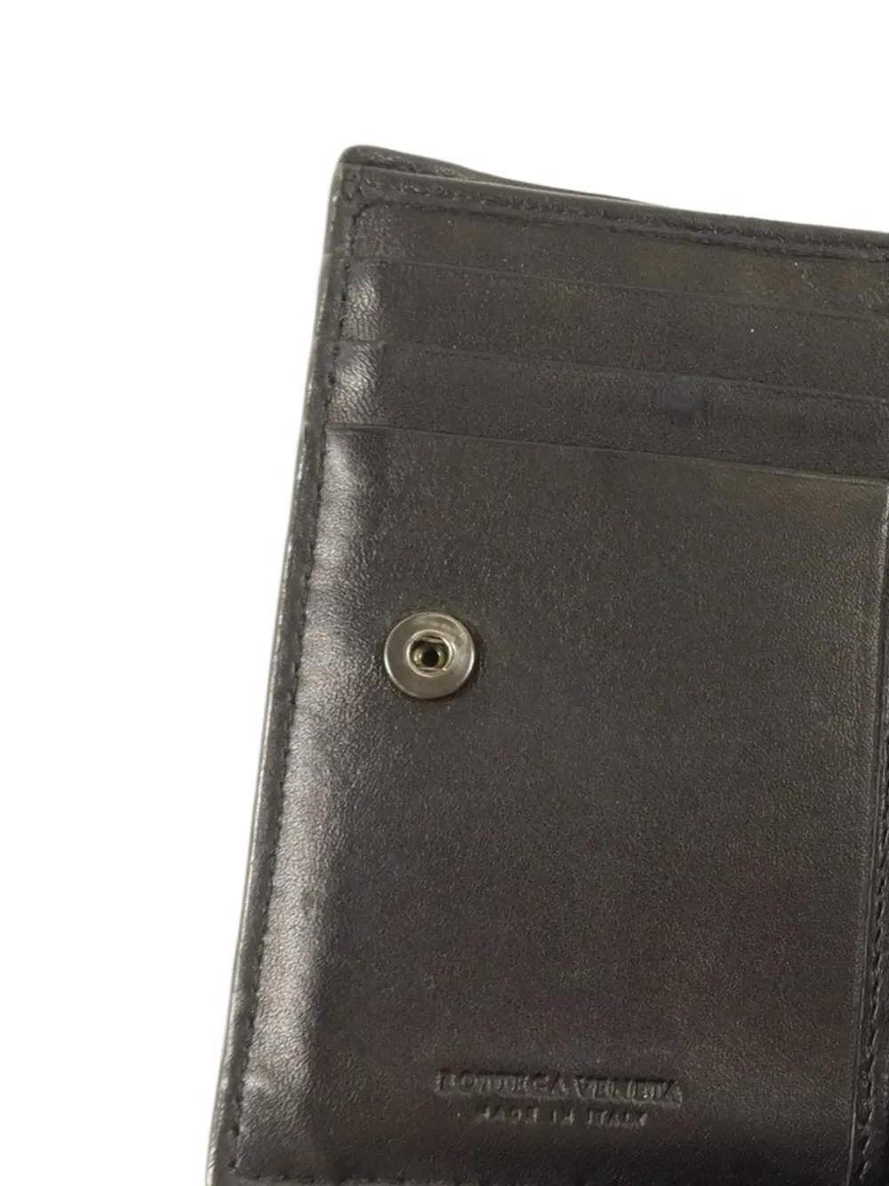 Bottega Veneta Pre-Owned Intrecciato portemonnee Zwart