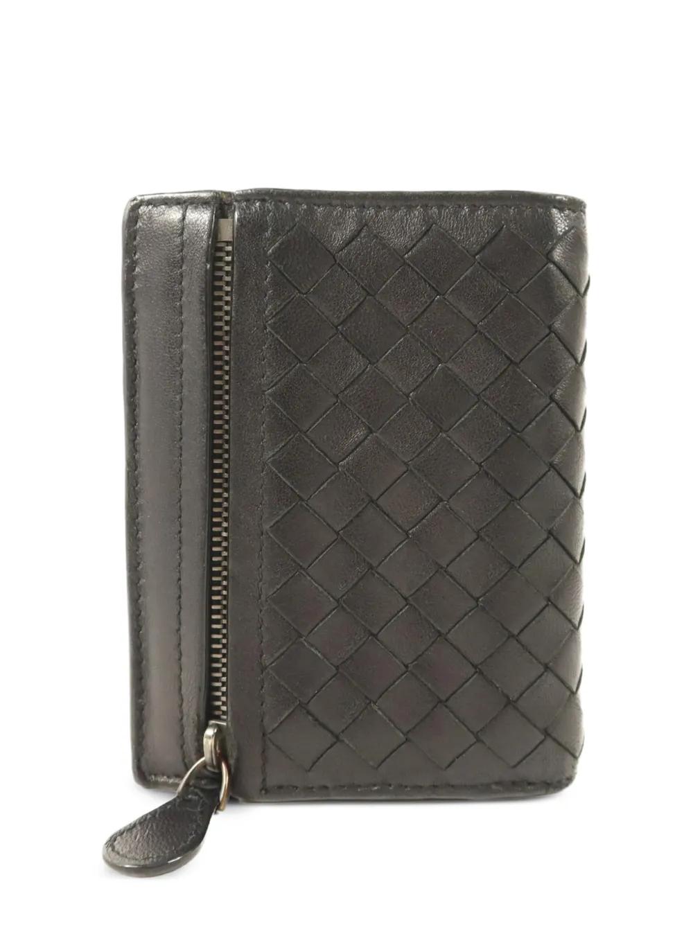 Bottega Veneta Pre-Owned Intrecciato portemonnee Zwart
