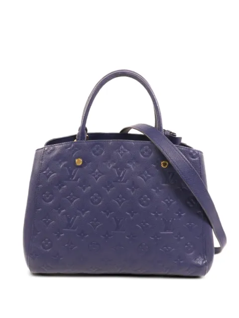 Louis Vuitton Pre-Owned MM Monogram Empreinte Montaigne shoulder bag