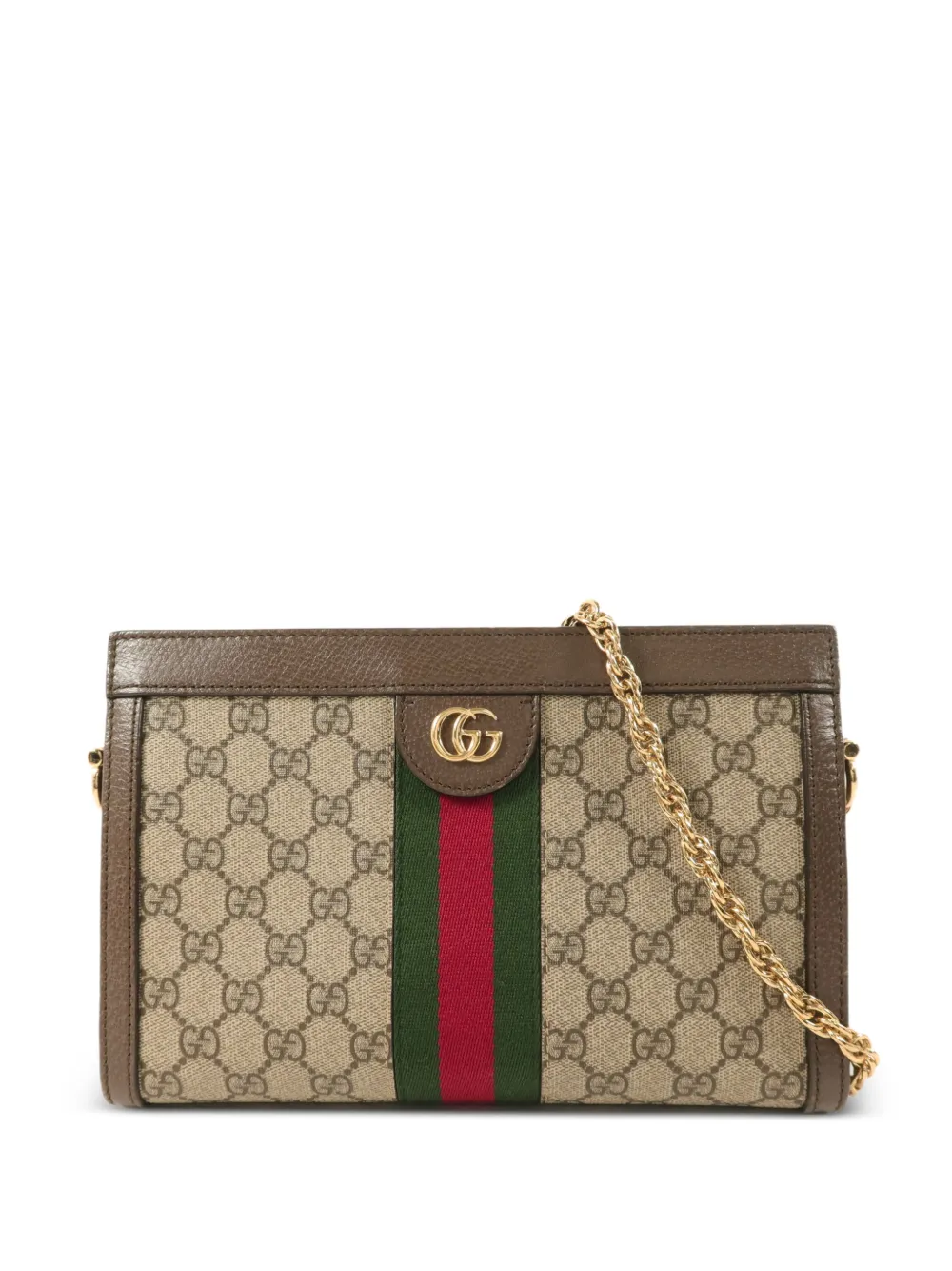 Gucci Pre-Owned Borsa a spalla Ophidia GG - Toni neutri