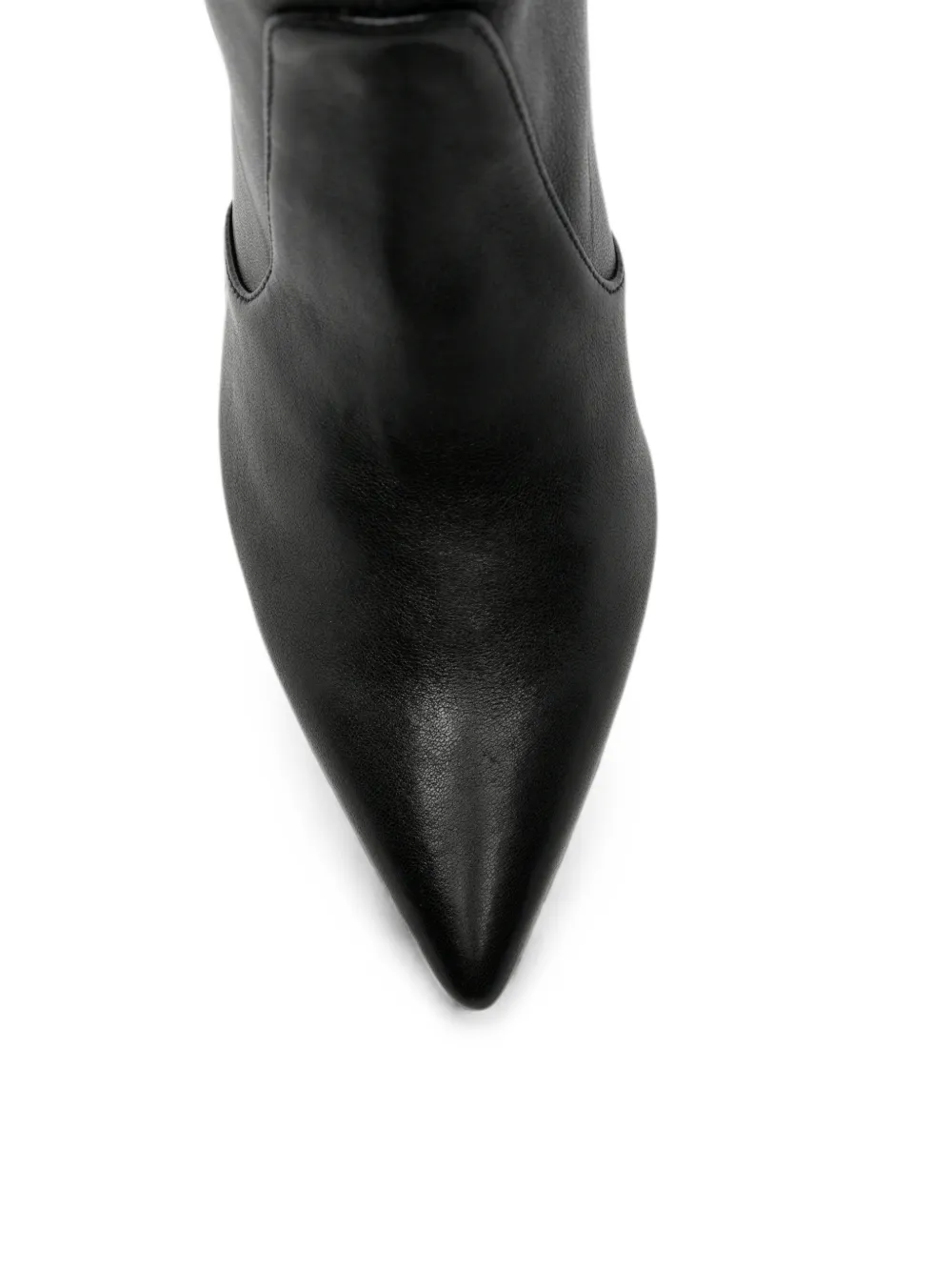 Stuart Weitzman Vinnie pointed-toe ankle boots Zwart