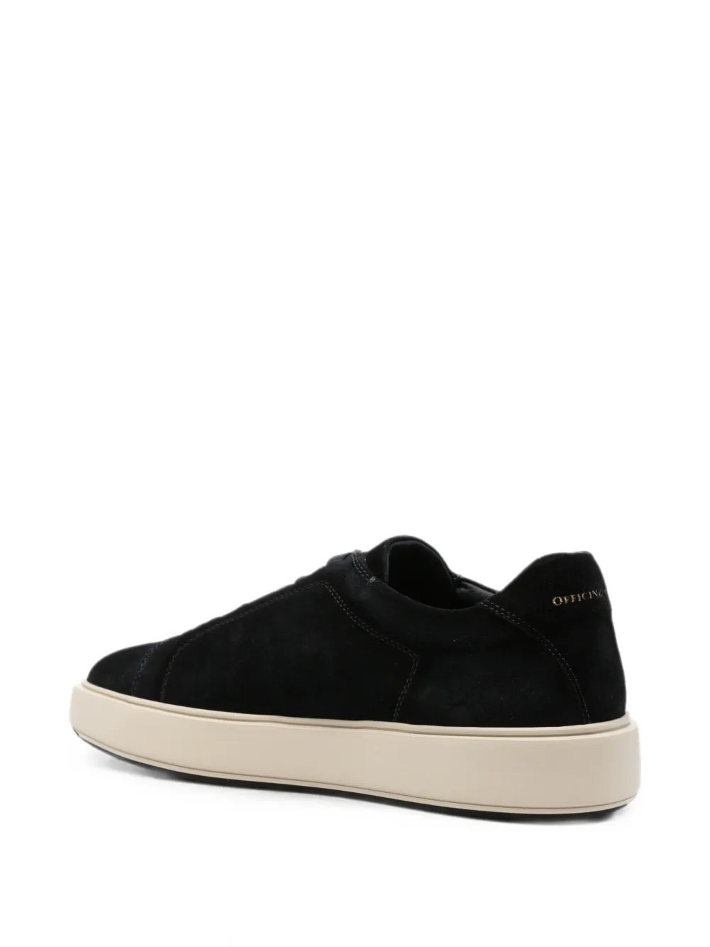 Officine Creative Slouch suede sneakers Blauw