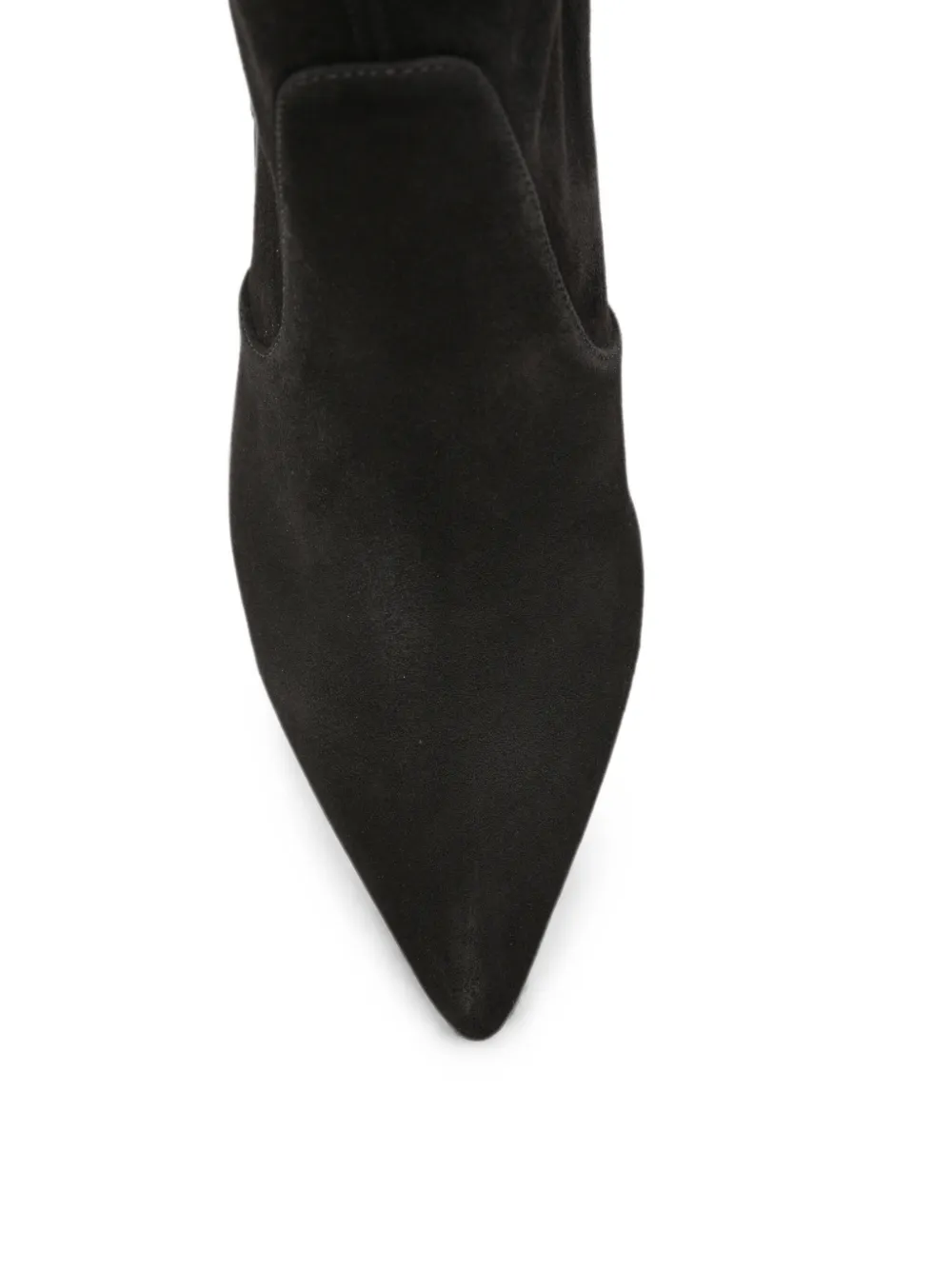 Stuart Weitzman Vinnie pointed-toe ankle boots Zwart