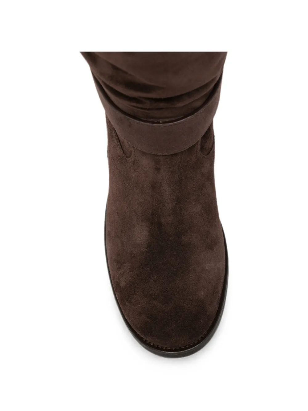 Jimmy Choo Biker KB buckle-strap boots Bruin