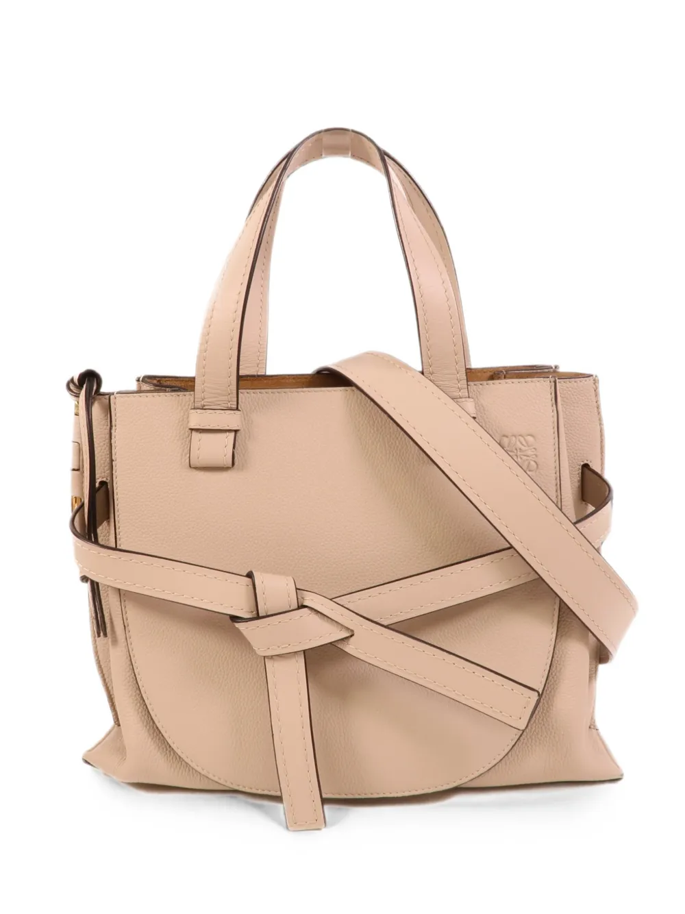 Loewe Pre-Owned Gate leather tote bag - Toni neutri