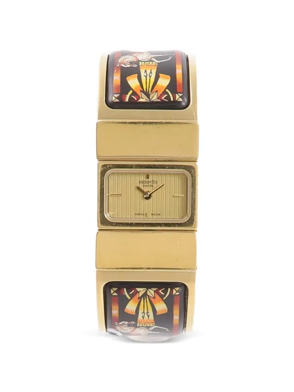 Hermès Pre-owned Loquet 20mm Watch in Gold