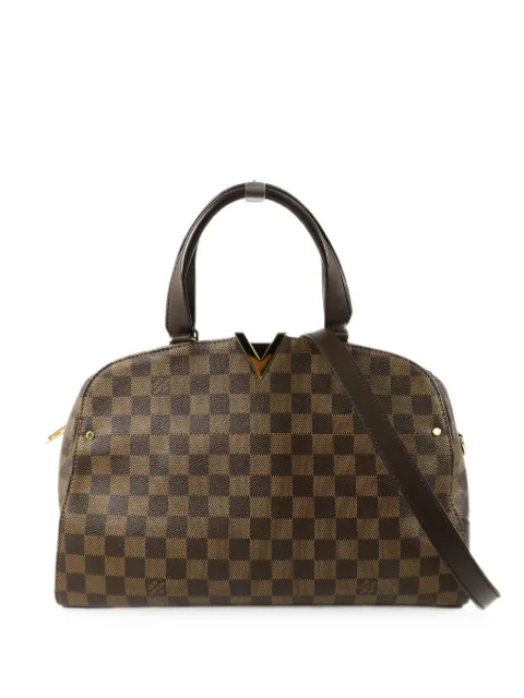 Louis Vuitton Pre-Owned Kensington Bowling check-pattern tote bag
