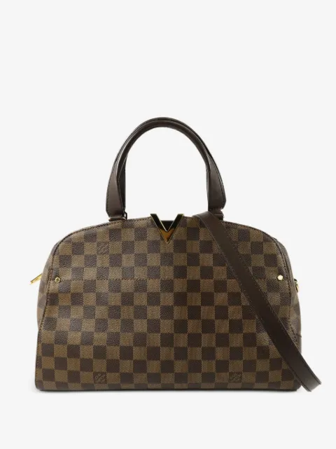 Louis Vuitton Pre-Owned Kensington Bowling check-pattern tote bag