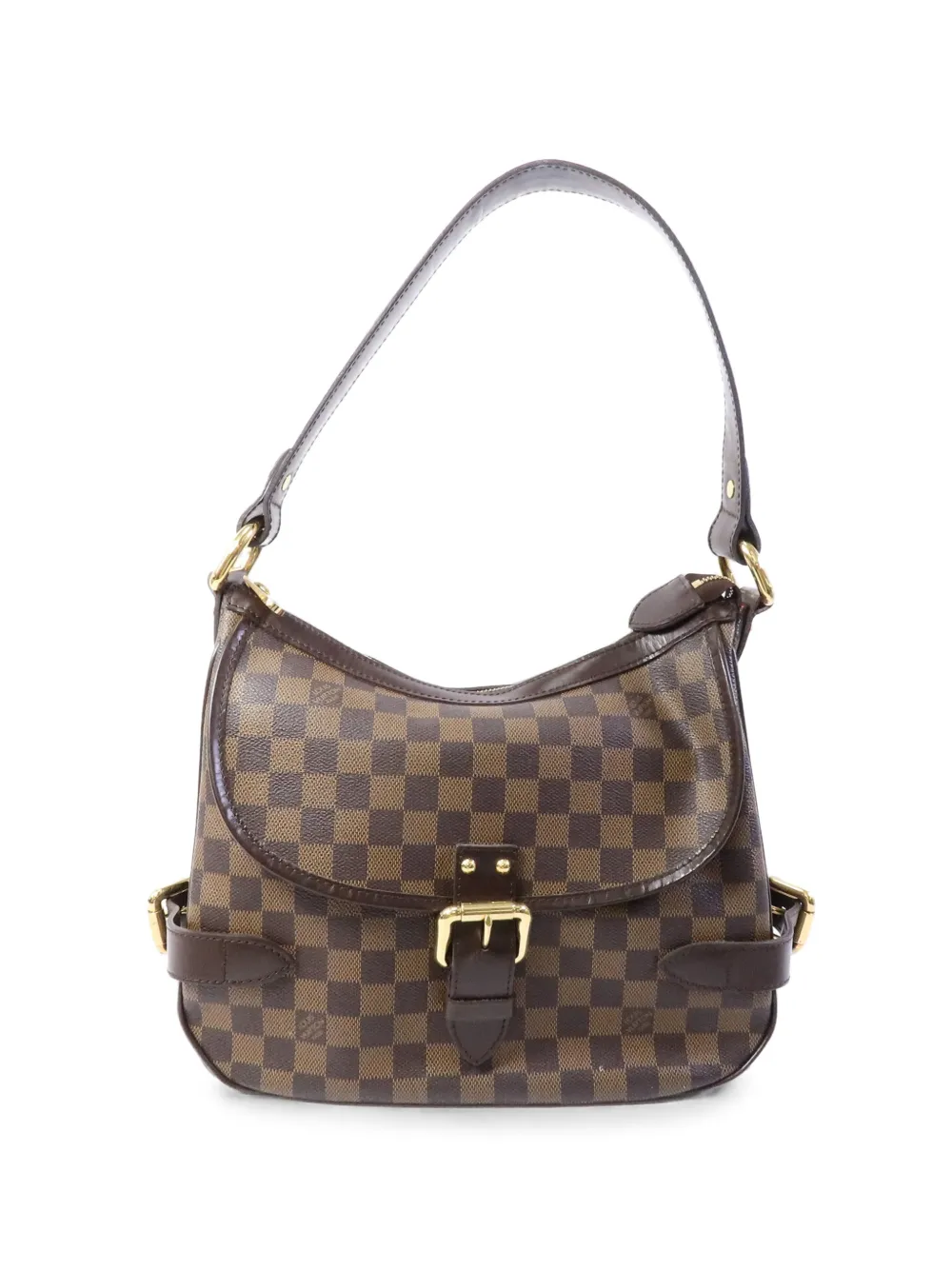 Louis Vuitton Pre-Owned Highbury zip-up shoulder bag - Braun