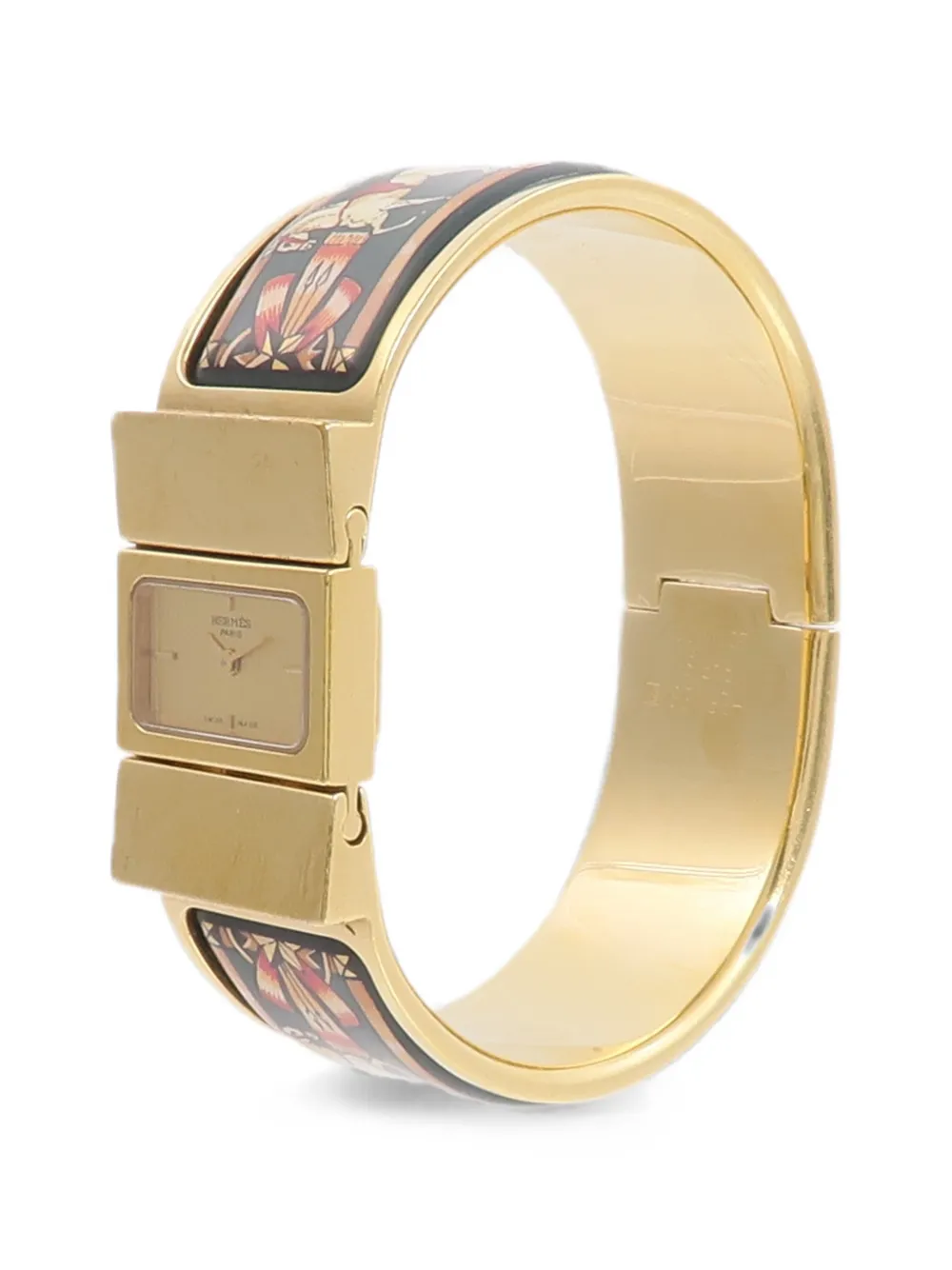 Hermès Pre-owned Loquet 19mm Watch in Gold, view 4