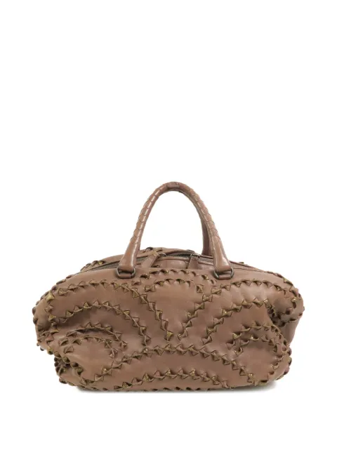 Bottega Veneta Pre-Owned san Marco woven leather tote bag
