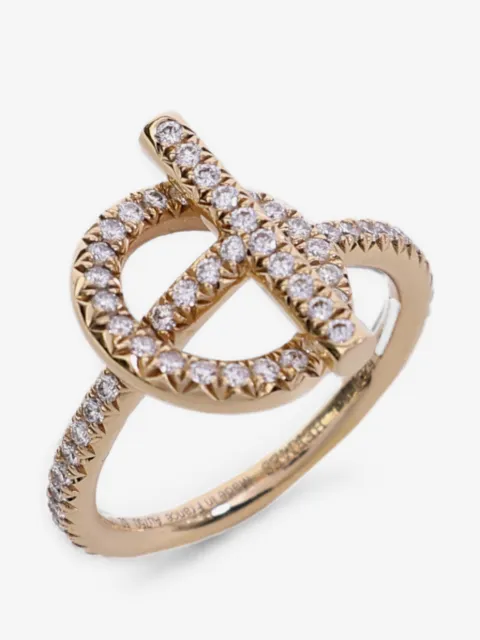 Hermès Pre-Owned Echappee diamond ring