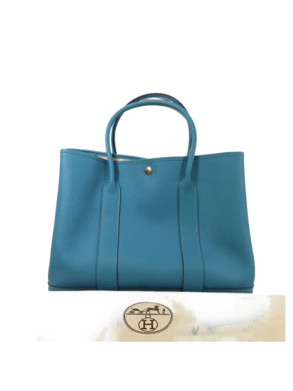 Hermès Pre-Owned 2014 Garden Party TPM tote bag - Blu