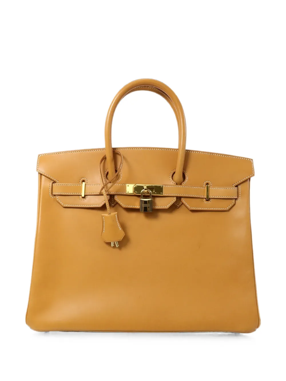 Hermès Pre-Owned 1997 35 Birkin Gulliver tote bag - Neutrals