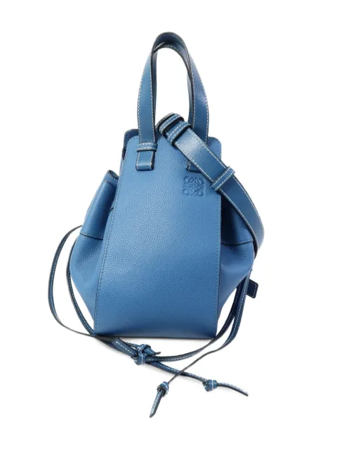 Loewe Pre-Owned small Hammock calf-leather tote bag
