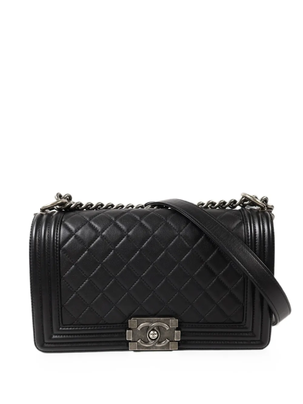 CHANEL Pre-Owned 25 Boy quilted shoulder bag - Nero