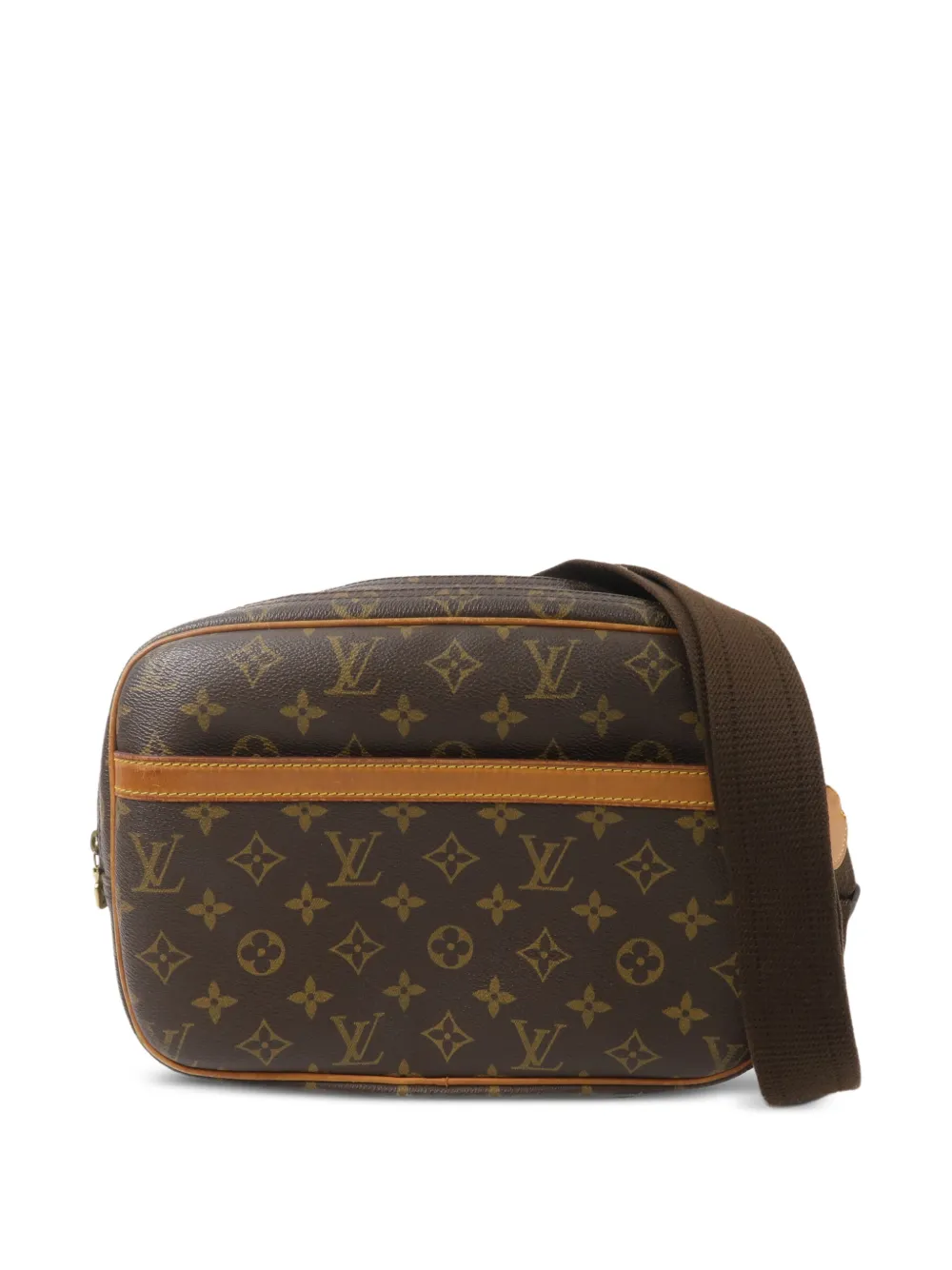 Louis Vuitton Pre-Owned 2003 PM Reporter Monogram shoulder bag - Brown