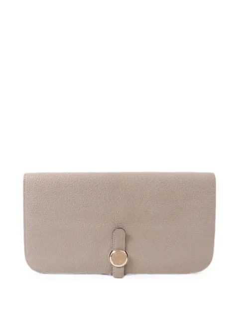 Hermès Pre-Owned MM Dogon Togo leather wallet