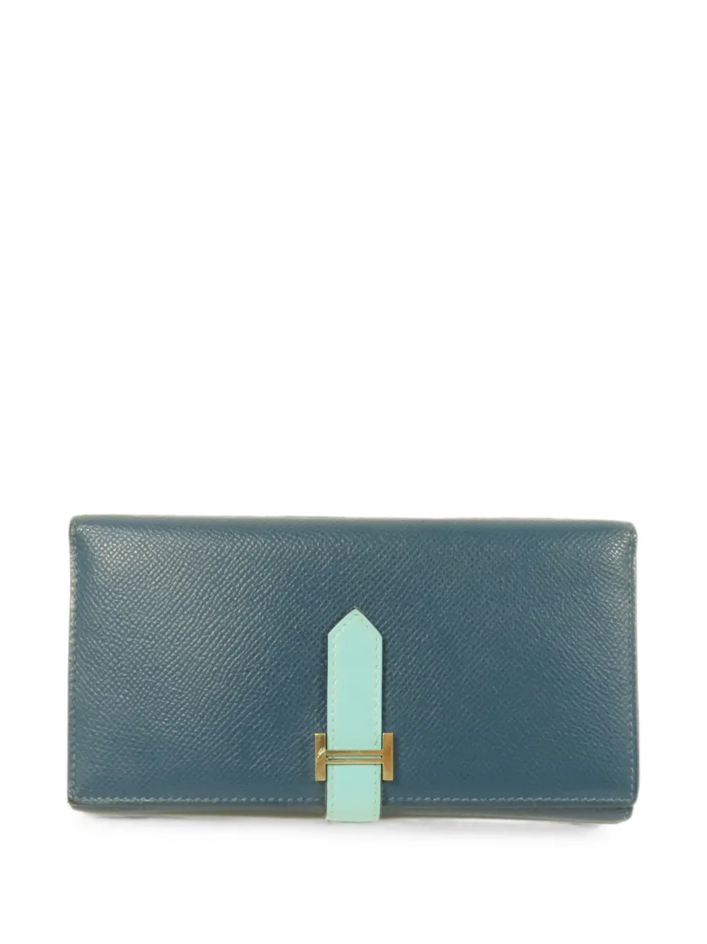 Hermès Pre-Owned 2016 Bearn trifold wallet - Blu
